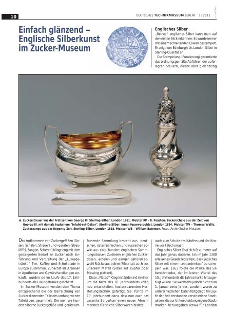 Leseprobe 3|2011 (PDF) - Deutsches Technikmuseum Berlin