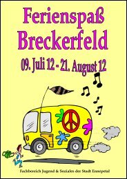Ferienspaß Breckerfeld 2012 - Ennepetal