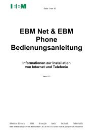 EBM Net Manual V6.3