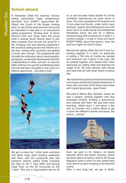 Download 2009 Yearbook Low res. pdf file (13Mb - Torsten Koehler