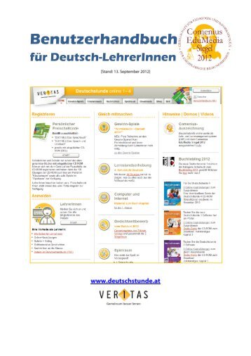 Benutzerhandbuch (PDF) - Deutschstunde online