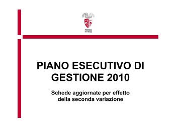 Dipartimento I Territorio e Programmazione - Provincia di Firenze