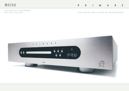 Audiophile Universal blu-ray player - Primare