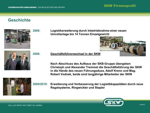 Geschichte - SKW