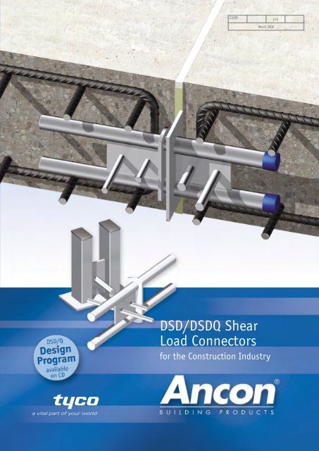 DSD/DSDQ Shear Load Connectors - Geo-Hidrol