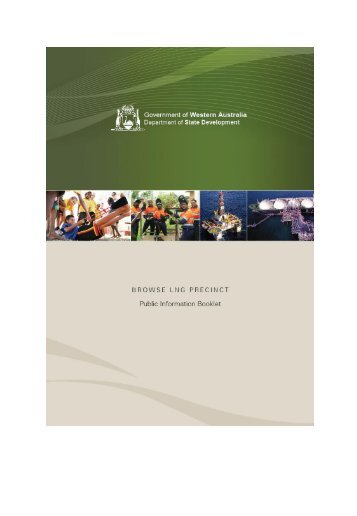 Browse LNG Precinct - Public Information Booklet - Department of ...