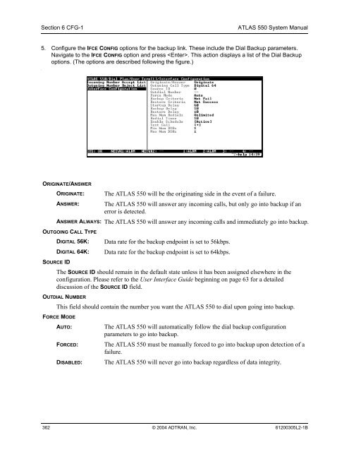 ATLAS 550 System Manual - Adtran