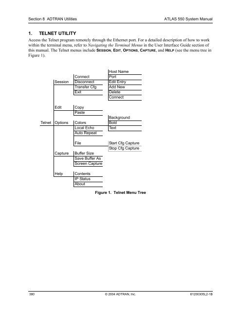 ATLAS 550 System Manual - Adtran