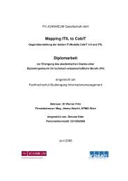 Mapping ITIL to CobiT Diplomarbeit - Jimmy Heschl