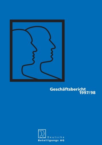 Bilanz zum 31. Oktober 1998 - Deutsche Beteiligungs AG