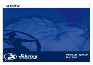 Honda CBR 1000 RR Mod. 2008 - Sebring