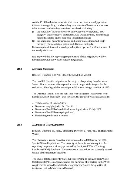 Municipal Waste Data Monitoring and Reporting: Interim Guidelines