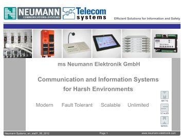 DS-6 - TELECOM systems bv