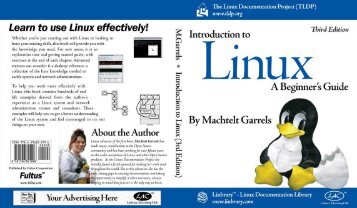 "Introduction to Linux" (Third Edition) by Machtelt Garrels