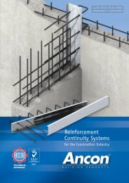 Windposts and Parapet Posts - Ancon Building Products