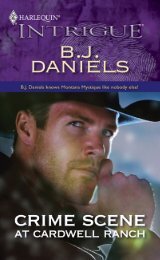 Crime Scene at Cardwell Ranch BJ Daniels - Harlequin.com