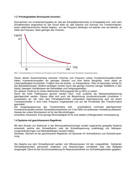 Stromquellen zum MIG und WIG-Schweißen - EPA ...