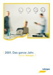 | 2001. Das ganze Jahr. - E.ON Ruhrgas AG