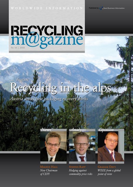 please click here for the pdf-version - RECYCLING magazin
