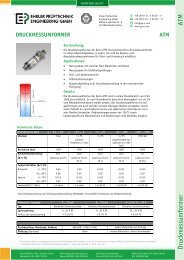 druckmessumformer atm - Ehrler Prüftechnik Engineering GmbH