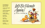 Let's Be Friends Again! - Children's Books Forever