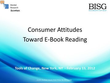 Consumer Attitudes Toward E-Book Reading Paper