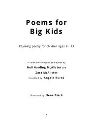 Poems for Big Kids