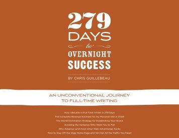 279 Days to Overnight Success - Chris Guillebeau