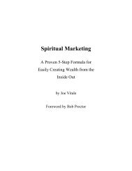 Spiritual Marketing - Joe Vitale