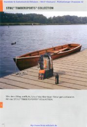 suhl® timbersports® collection - Fahrräder und Gartentechnik ...