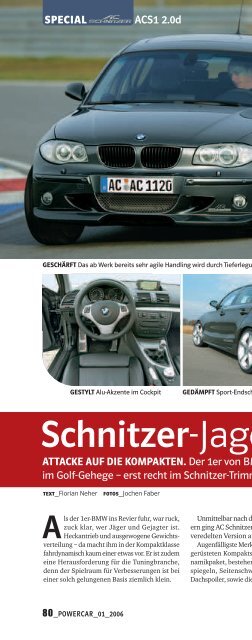 SPECIAL - AC Schnitzer