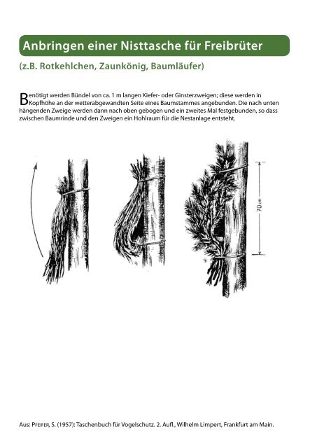 Nisthilfen für Uferschwalben