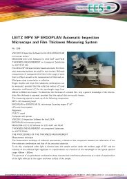 LEITZ MPV SP ERGOPLAN Automatic Inspection Microscope and ...