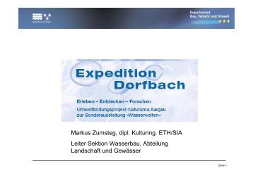 Expedition Dorfbach