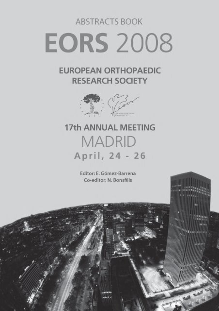 oral sessions eors - European Orthopaedic Research Society
