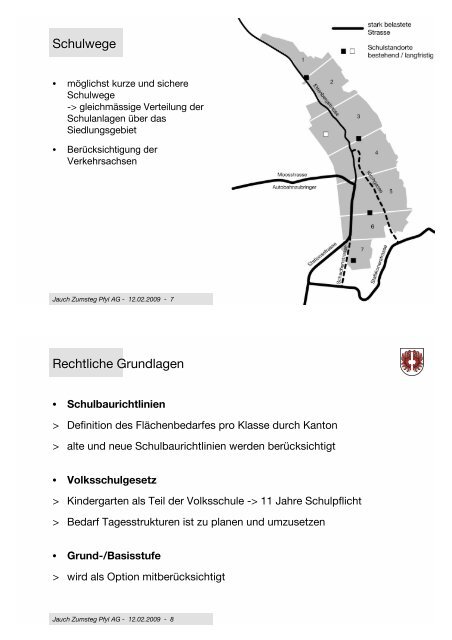 Schulraumplanung Präsentation Schulgemeinde Wettswil ...