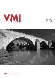 Leistungsbericht 2009 - VMI