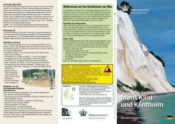 Møns Klint und Klintholm - Naturstyrelsen