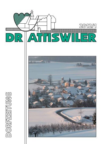 Ausgabe 1/2012 - Attiswil