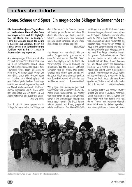 Ausgabe 1/2012 - Attiswil