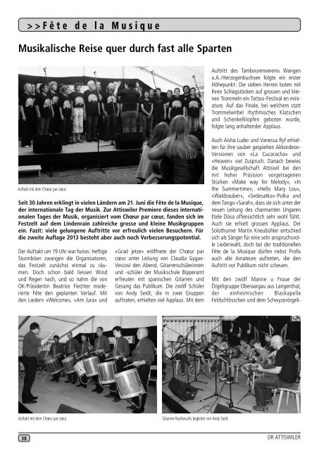 Ausgabe 3/2012 - Attiswil