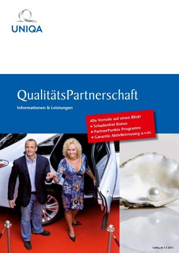 QualitätsPartnerschaft - Infos und Leistungen - Uniqa