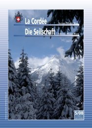 Cordée journal programme 06 - Section Monte Rosa