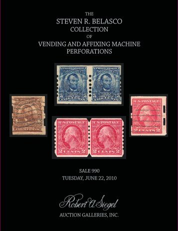 View the catalogue as a PDF file - Robert A. Siegel Auction Galleries ...