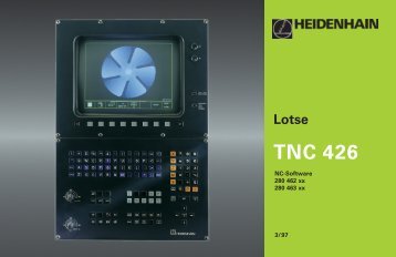 TNC 426 - heidenhain