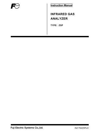 INFRARED GAS ANALYZER - Fuji Electric