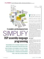 designfeature DSP assembly language - EDN