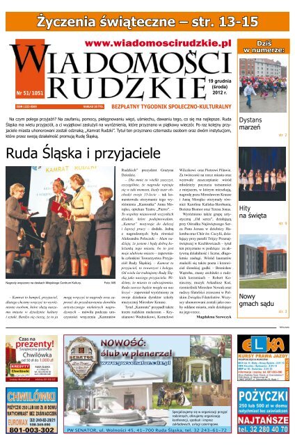 Ruda Śląska i przyjaciele - Wiadomości Rudzkie