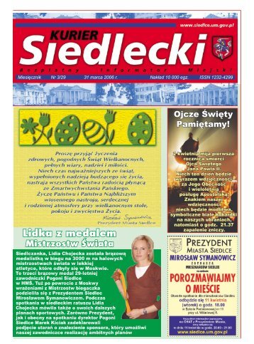 4 KURIER SIEDLECKI Nr 3