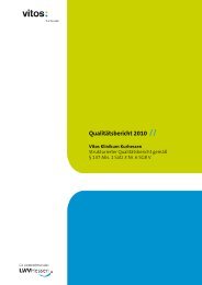 Strukturierter Qualitätsbericht 2010 - Vitos Kurhessen